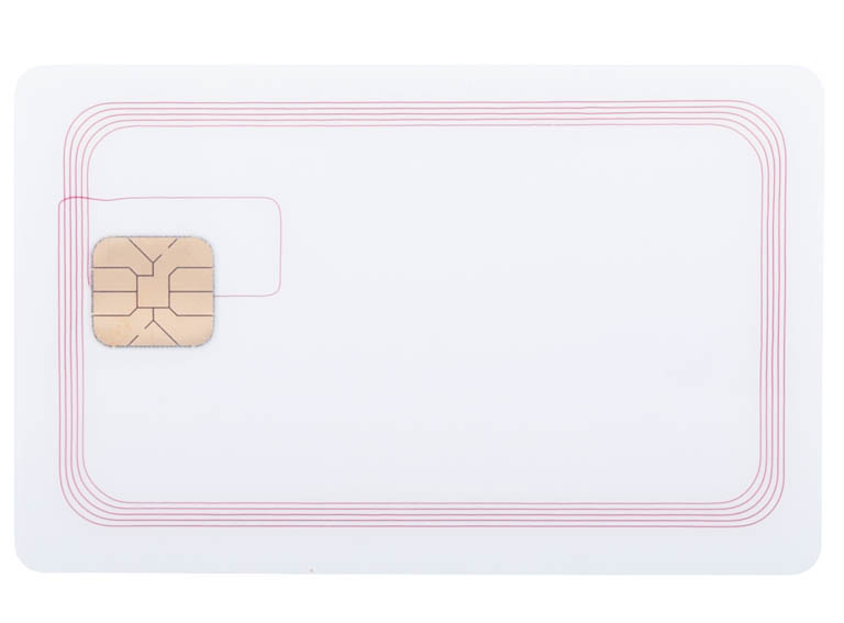 RFID Card Karte 0,82mm 125kHz Transponder Scheck Karten Format Zutrittskontrolle 