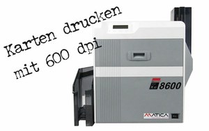 Drucken mit 600 dpi: Matica XID 8600