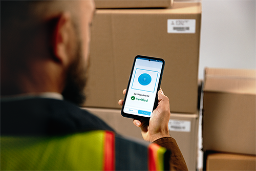 Inhaltsbild RFID Etiketten Industrie Handheld