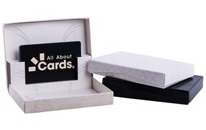 The box for your gift cards