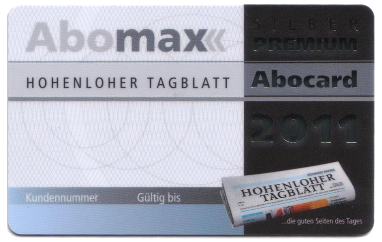 Abokarte Tageszeitung