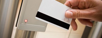 Magnetic stripe card and card reader for identification