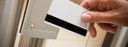 Magnetic stripe card and card reader for identification