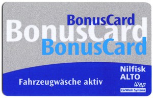 Bonuskarte Waschkarte