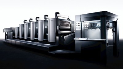 Druckstraße Heidelberger Speedmaster