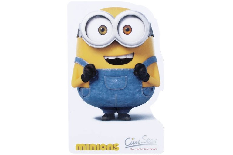 Plastikkarte Sonderformat Minion.jpg