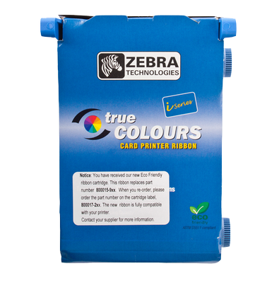 ribbon for Zebra value card printers